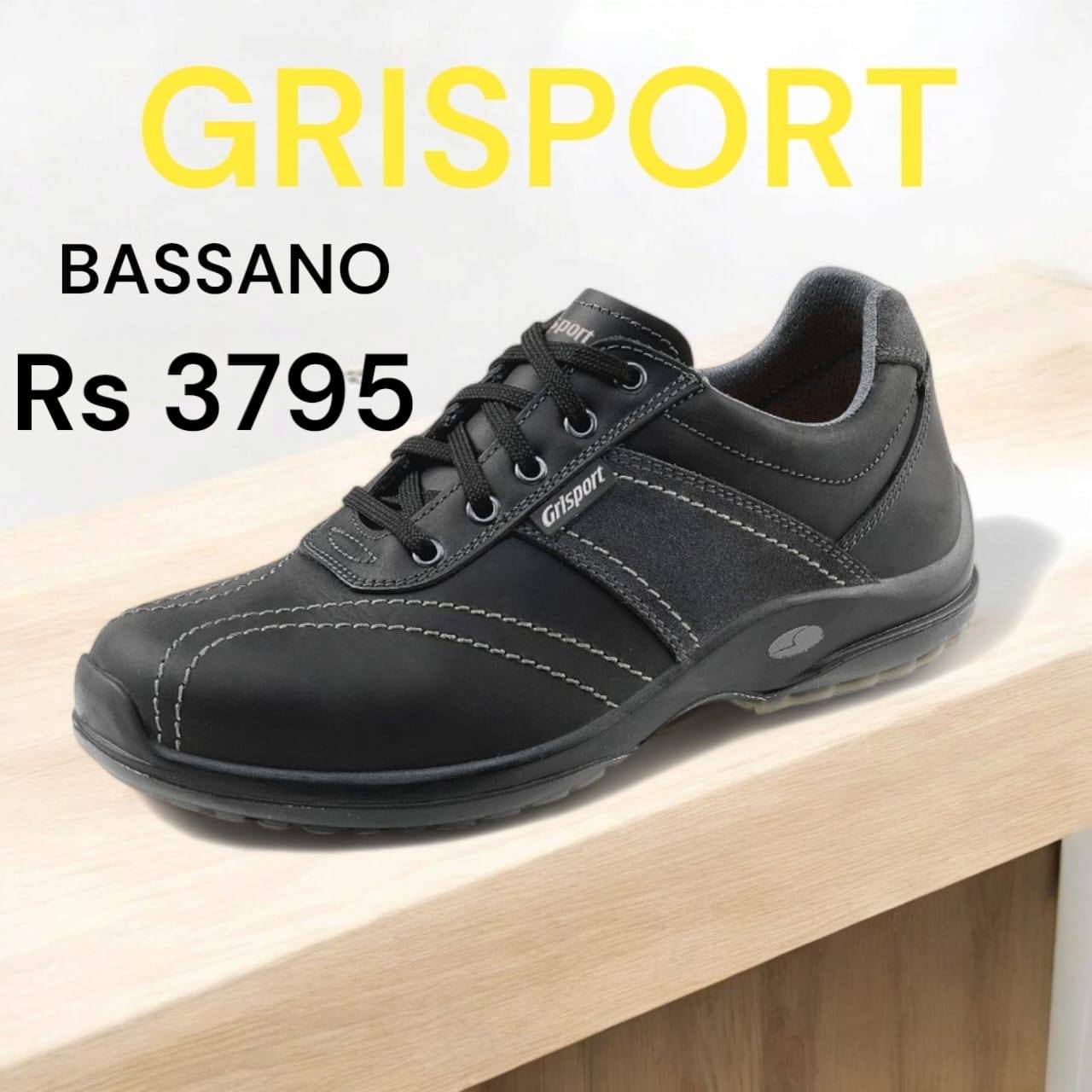 Grisport-Bassano Nero S3